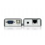 Aten USB VGA Cat 5 Mini KVM Extender (1280 x 1024@100m) Aten | Extender | USB VGA Cat 5 Mini KVM Extender - 2